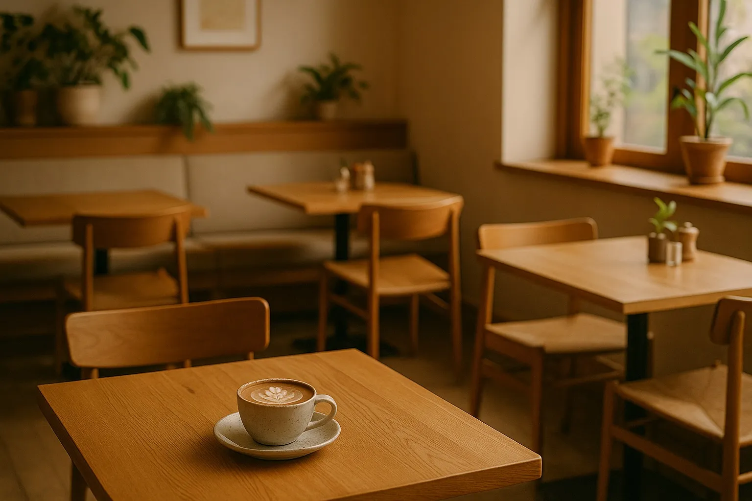 デモ食堂 店内・料理のイメージ